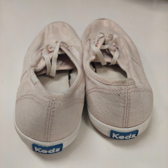 KEDS light pink sneakers metallic shine - Picture 4 of 5